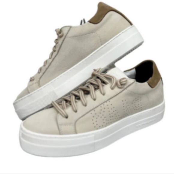 New P448 x Anthropologie Thea Babel‎ Women’s Low-top Platform Sneaker Italian